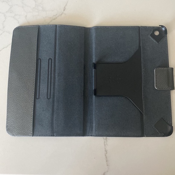 3/$10 Belkin iPad mini pebble gray cover with stand - Picture 3 of 8
